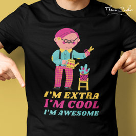 Extra Cooler Phantastischer Boy-Down-Syndrom-Sensi T-Shirt