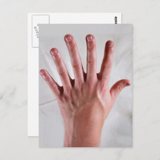 Extra Digit Postkarte (Vorne/Hinten)