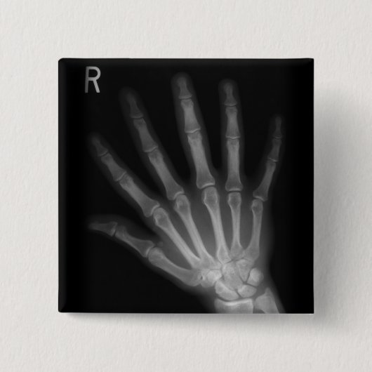 Extra Digit X-ray Right Hand Button (Vorderseite)