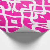 Extra Elegantes Papier-Wrapping-Hot-Pink Geschenkpapier (Ecke)