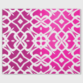 Extra Elegantes Papier-Wrapping-Hot-Pink Geschenkpapier (Flach)