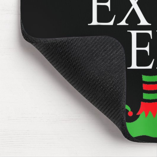 Extra Elf Family Matching Christmas Group Pajama M Mousepad (Ecke)