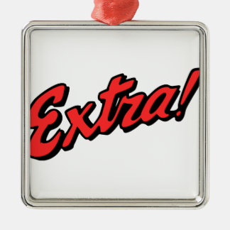 Extra! Exklusiv Silbernes Ornament