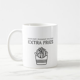 Extra Fries Kaffeetasse