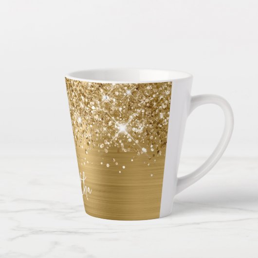 Extra Funkelnd Name des Glam-Skripts Milchtasse (Rechts)