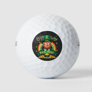 Extra Glück in diesem Jahr St Patrick Day Trump Le Golfball