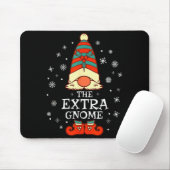 Extra Gnome Xmas Family Christmas Mousepad (Mit Mouse)