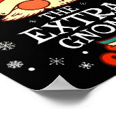 Extra Gnome Xmas Family Christmas Poster (Ecke)