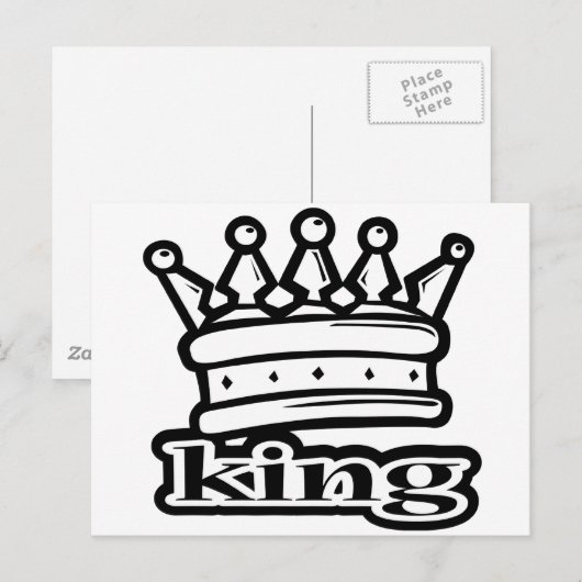 Extra Groß Postkarte (Vorne/Hinten)