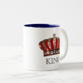 “Extra Groß” Zweifarbige Tasse (VorderseiteRechts)