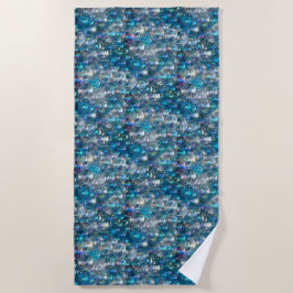 Extra große Badetücher Badezimmer Aqua Blue Strandtuch