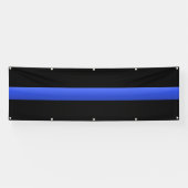 Extra große dünne blaue Linie Banner (Horizontal)