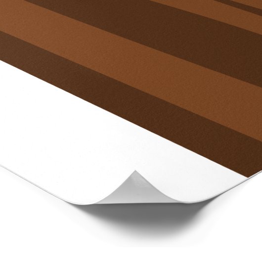 Extra große Herbstsitzkarte Poster (Ecke)