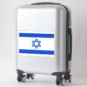 Extra große israelische Flag-Aufkleber Aufkleber (Koffer)