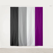 Extra große LGBT-Fahne Wandteppich (Vorderseite)