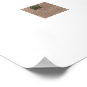 Extra große Printwerbung Mitte des Jahrhunderts Poster (Ecke)