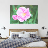 Extra große rosa Leinwand (Insitu (Schlafzimmer))