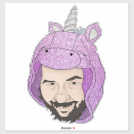 Extra-große Vinyl-Aufkleber 14 Zoll x 14 Zoll, kun Aufkleber