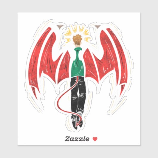 Extra-große Vinyl-Aufkleber 14 Zoll x 14 Zoll, kun Aufkleber (Blatt)