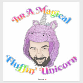 Extra-große Vinyl-Aufkleber 14 Zoll x 14 Zoll, kun Aufkleber