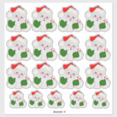 Extra-große Vinyl-Aufkleber 14 Zoll x 14 Zoll, kun Aufkleber (Blatt)