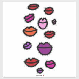 Extra-große Vinyl-Aufkleber 14 Zoll x 14 Zoll, kun Aufkleber