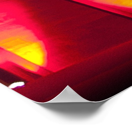 Extra großes Orgelposter der Christchurch Town Hal Poster (Ecke)