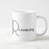 Extra Grosses Personalisiertes Foto Kaffee Tasse (Rechts)