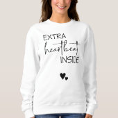 Extra Heartbeat Inside Sweatshirt (Vorderseite)