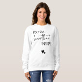 Extra Heartbeat Inside Sweatshirt (Vorne ganz)