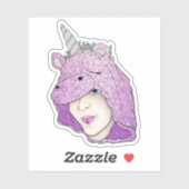 Extra-Klein 3 Zoll x 3 Zoll Vinyl-Aufkleber nach M Aufkleber (Blatt)