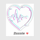 Extra-Klein 3 Zoll x 3 Zoll Vinyl-Aufkleber nach M Aufkleber (Blatt)