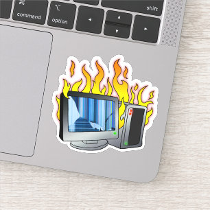 Extra-Klein 3 Zoll x 3 Zoll Vinyl-Aufkleber nach M Aufkleber