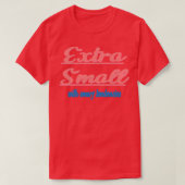 extra klein T-Shirt (Design vorne)
