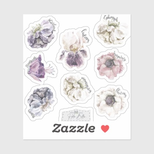 Extra-Kleine 7,6 x 7,6 cm Vinyl-Aufkleber nach Maß Aufkleber (Blatt)