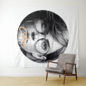 Extra-Large (223cmx264cm) Wandteppich (Beispiel (Horizontal))