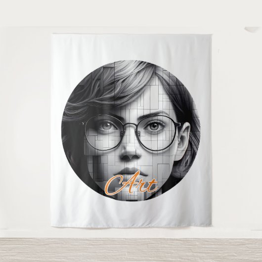 Extra-Large (223cmx264cm) Wandteppich (Vorderseite)