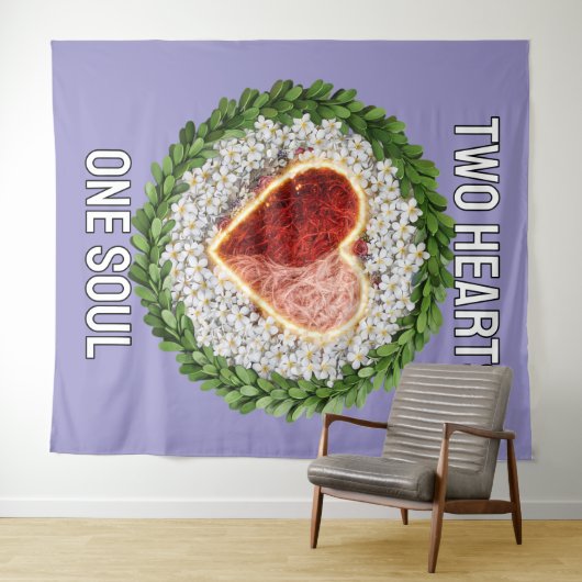 Extra-Large (224 cm x 264 cm) Wandteppich (Beispiel (Horizontal))