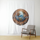 Extra-Large-Band (88"x104") Wandteppich (Beispiel)