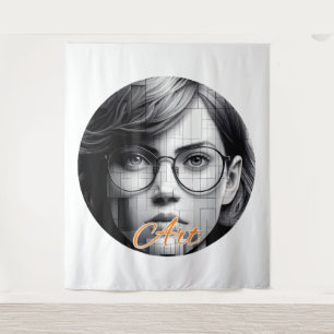 Extra-Large-Band (88"x104") Wandteppich