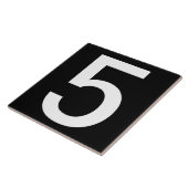 Extra Large House Number Tiles 6"x6" Fliese (Seite)