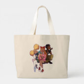 Extra Large Jumbo Tote Bag - Dauerhaft & geräumig  Stoffbeutel (Rückseite)