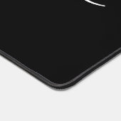 Extra large mouse pad with custom monogram schreibtischunterlage (Ecke)