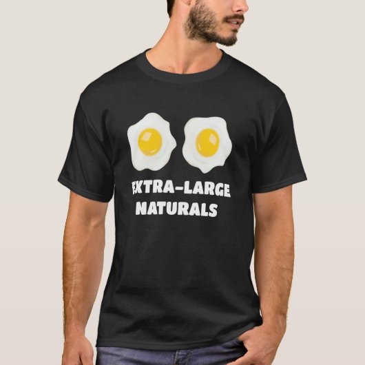 Extra Large Natural Eggs T-Shirt (Vorderseite)