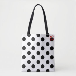 Extra Large Polka Dot - Tasche