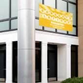 Extra Large Retro Sonnenschein-Abschlussbanner Banner (Äußeres Gebäude)