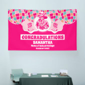 Extra Large Space Cowgirl 2024 Abschluss Banner (Messe)