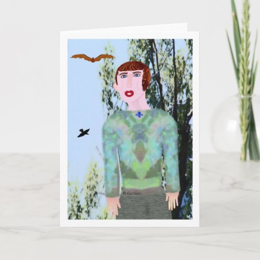 Extra LeeMarie's kreatives Design Karte (Vorderseite)