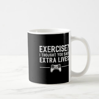 Extra Lives Funny Video Game Controller Retro Game Kaffeetasse