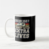 Extra Lives Funny Video Game Controller Retro Game Kaffeetasse (Links)